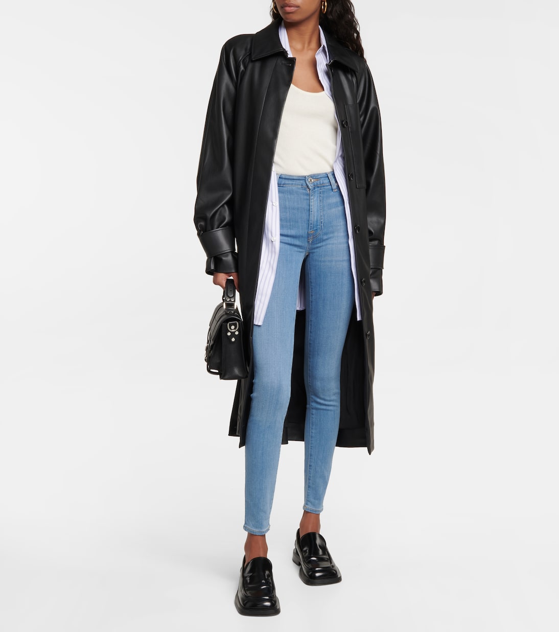 Aubrey high-rise skinny jeans | 7 For All Mankind
