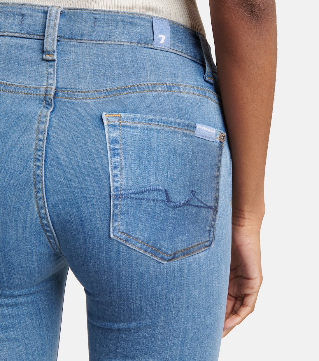 Aubrey high-rise skinny jeans | 7 For All Mankind