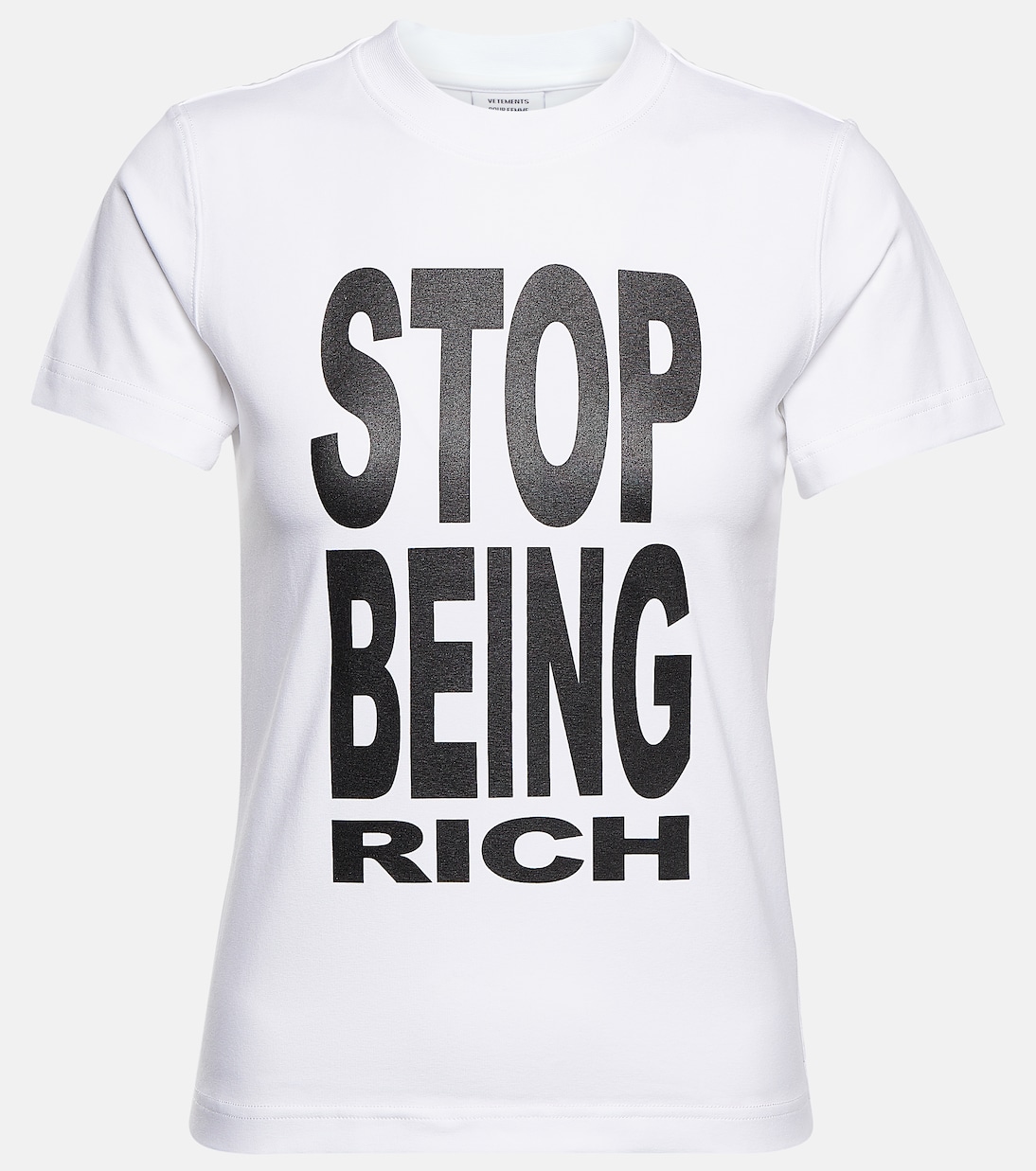 T-shirt imprimé en coton mélangé | Vetements