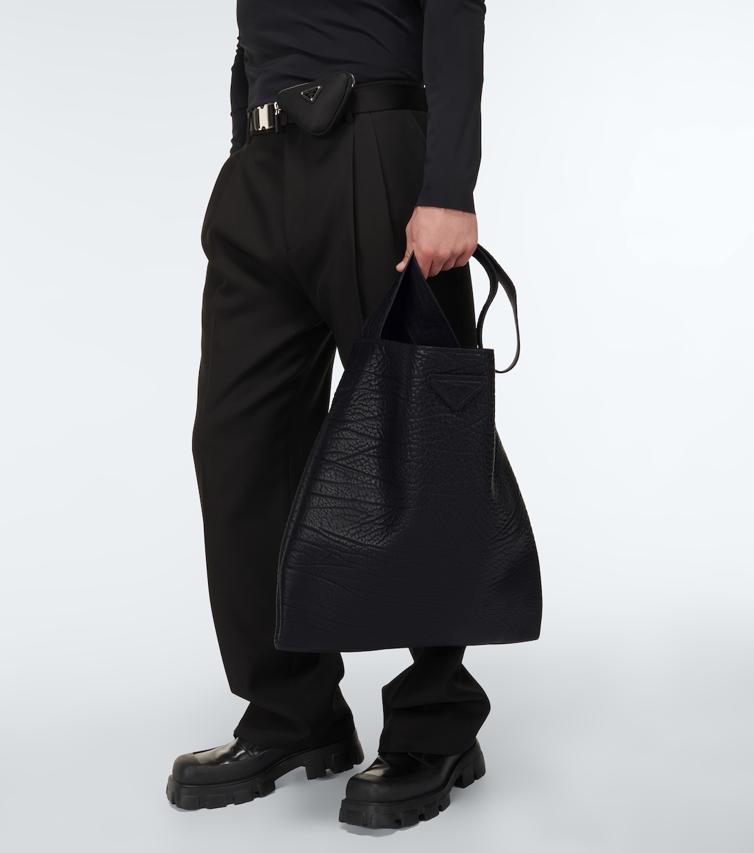 Messenger Bag aus Leder | Prada