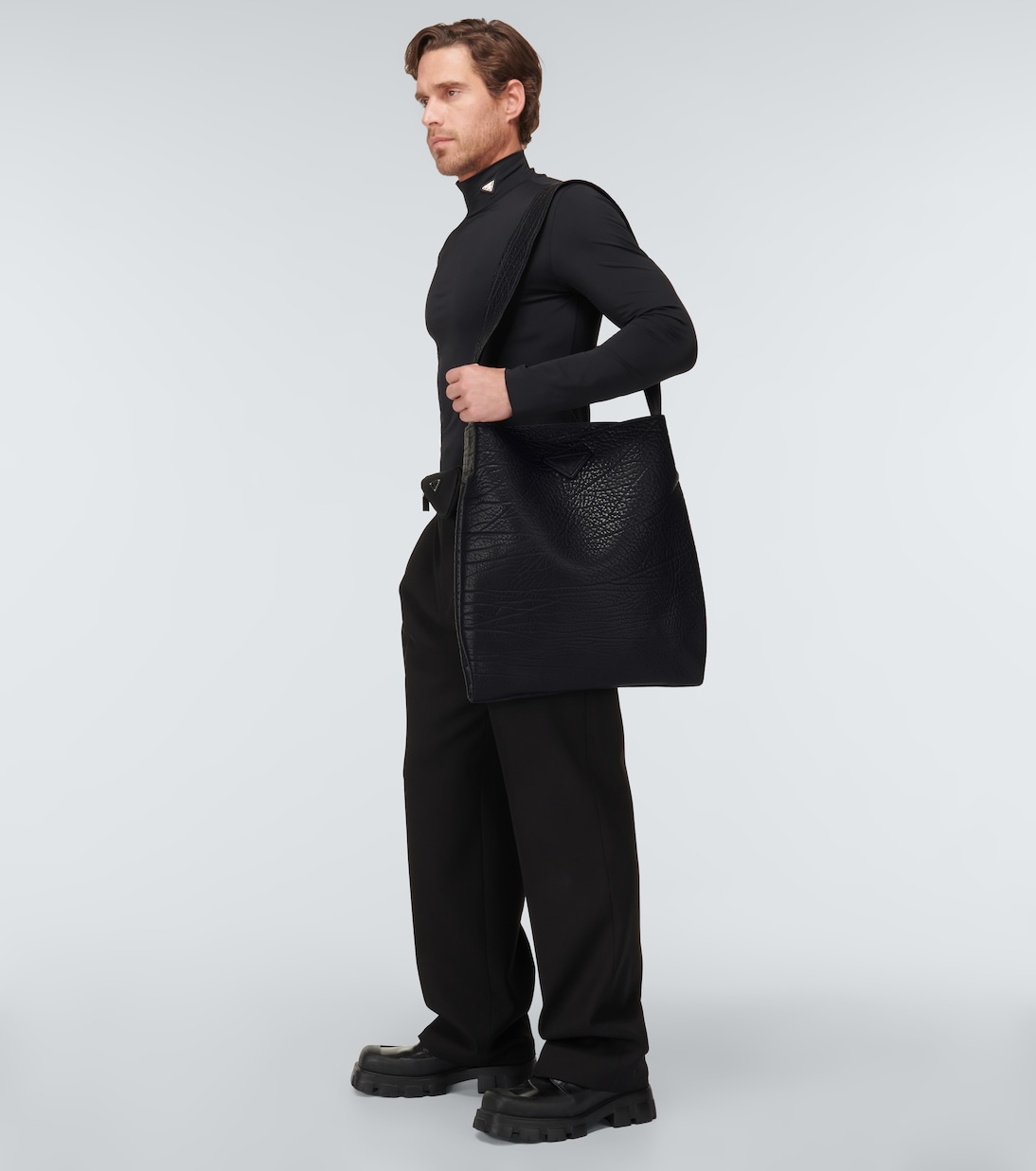 Messenger Bag aus Leder | Prada