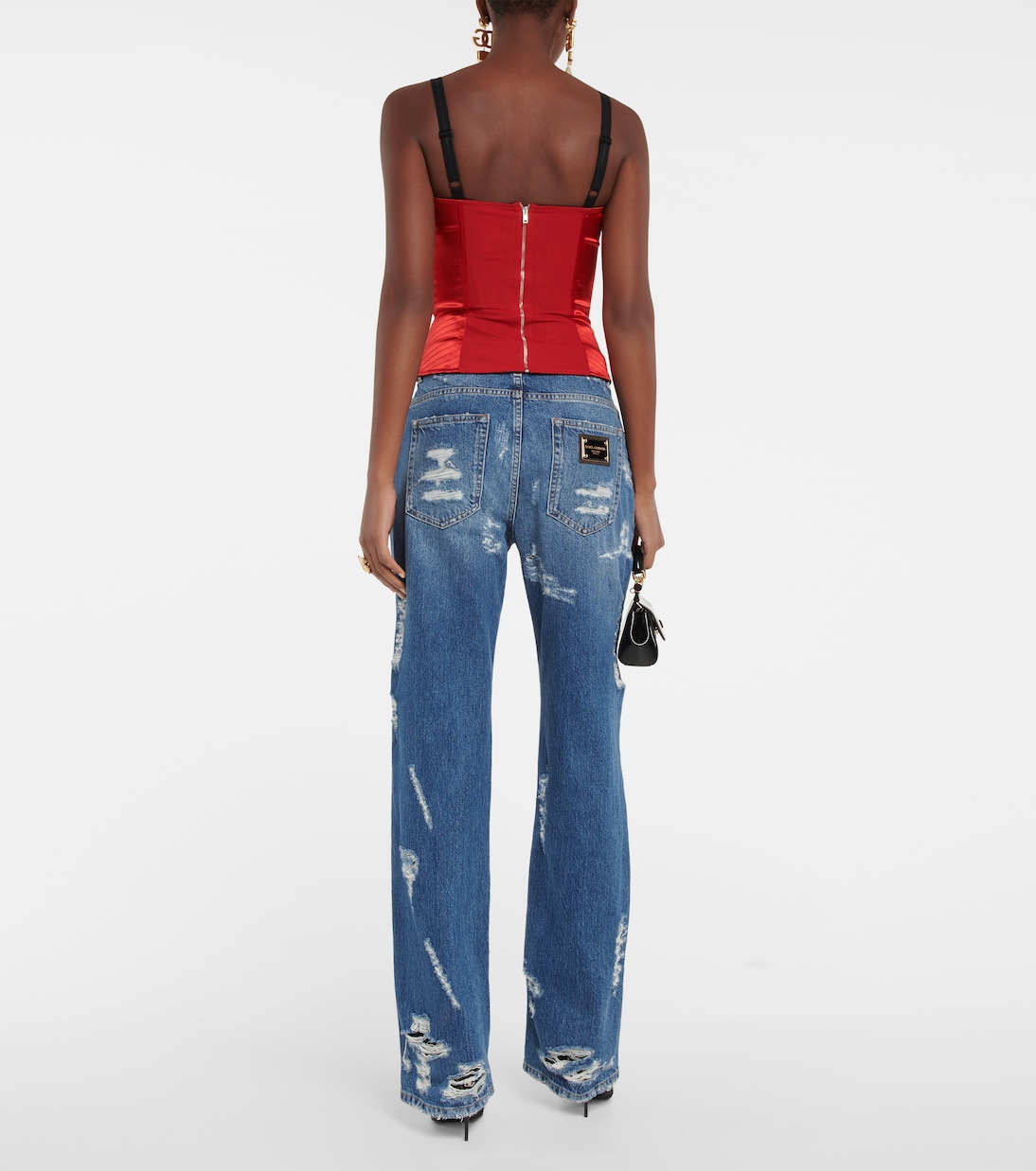 Satin corset top | Dolce&Gabbana