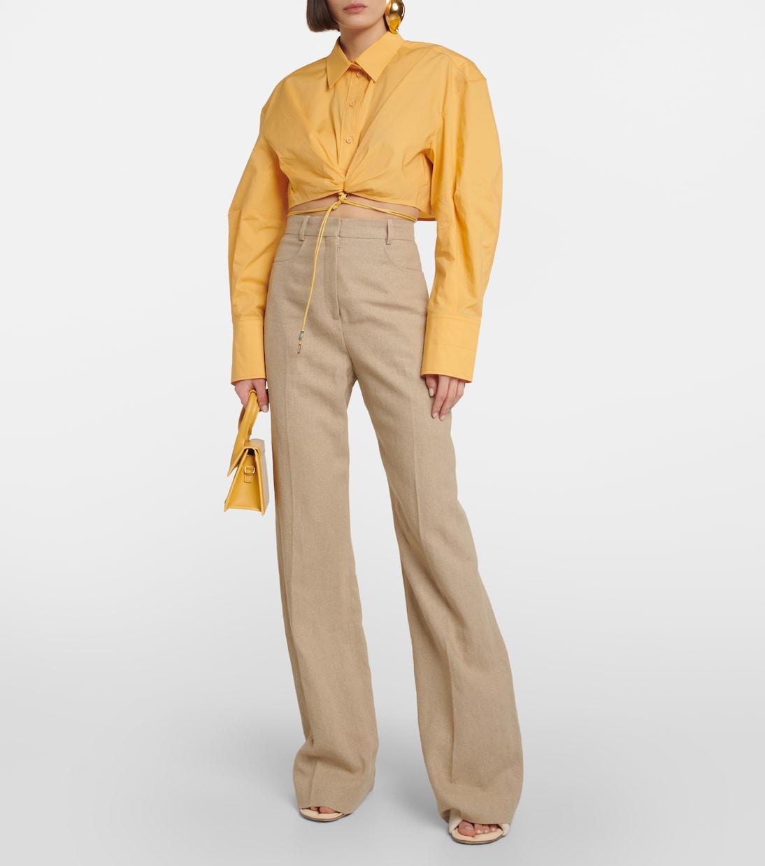 Chemise Plidao raccourcie en coton | Jacquemus