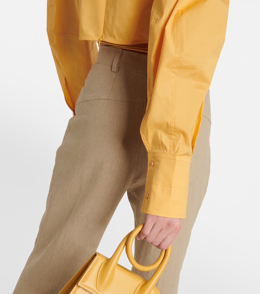 Chemise Plidao raccourcie en coton | Jacquemus