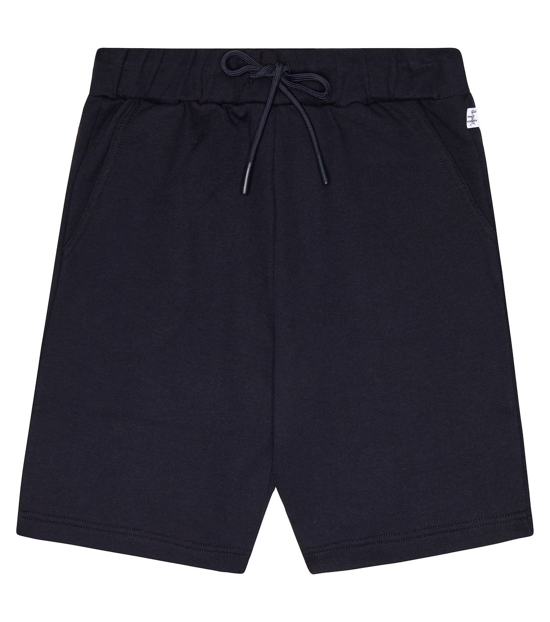 Drawstring cotton track shorts | Il Gufo