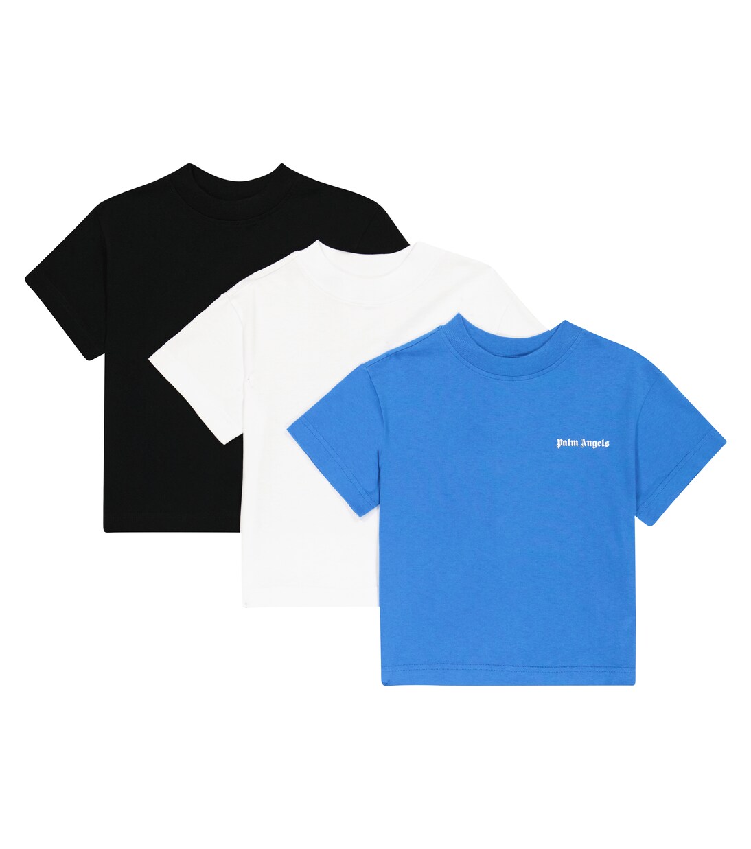 Set of three cotton T-shirts | Palm Angels Kids