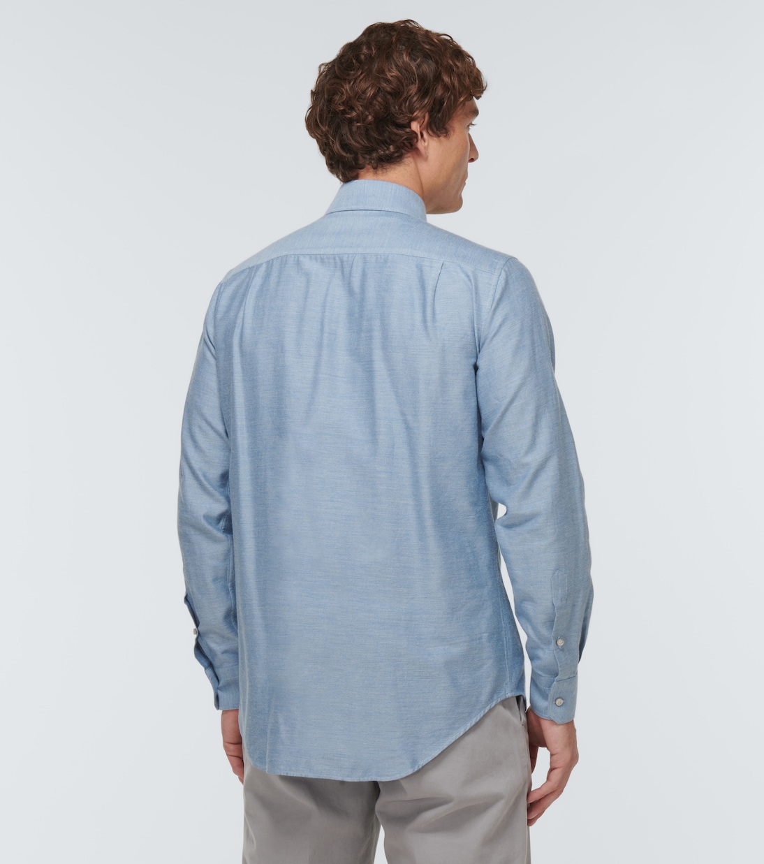 Camicia Thomas in cotone e cashmere | Loro Piana
