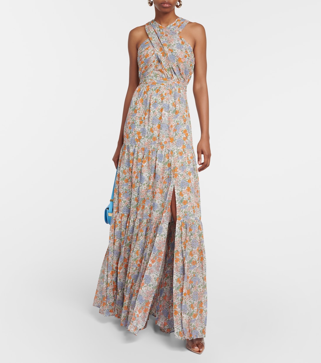 Florencia floral silk maxi dress | Veronica Beard