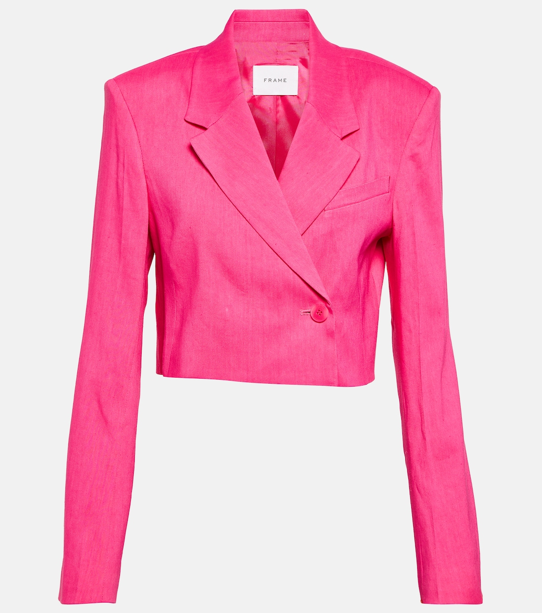 Blazer en mezcla de lino | Frame