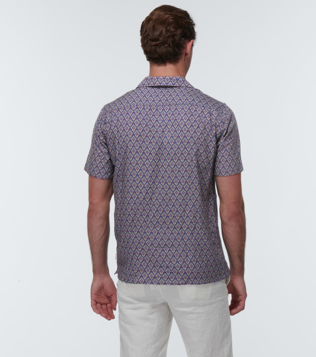 Camicia bowling Hibbert con stampa | Orlebar Brown