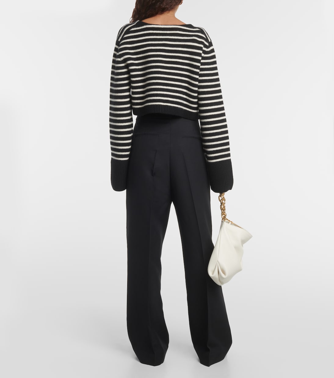 Calix striped cashmere-blend cardigan | Khaite