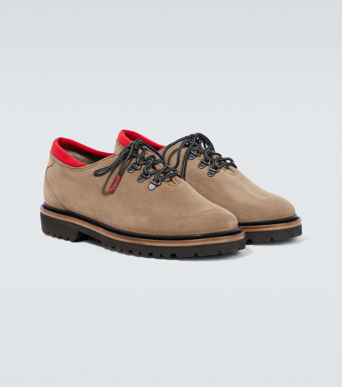 Zapatos con cordones de ante | Kiton