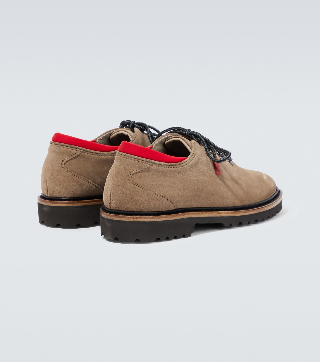 Zapatos con cordones de ante | Kiton