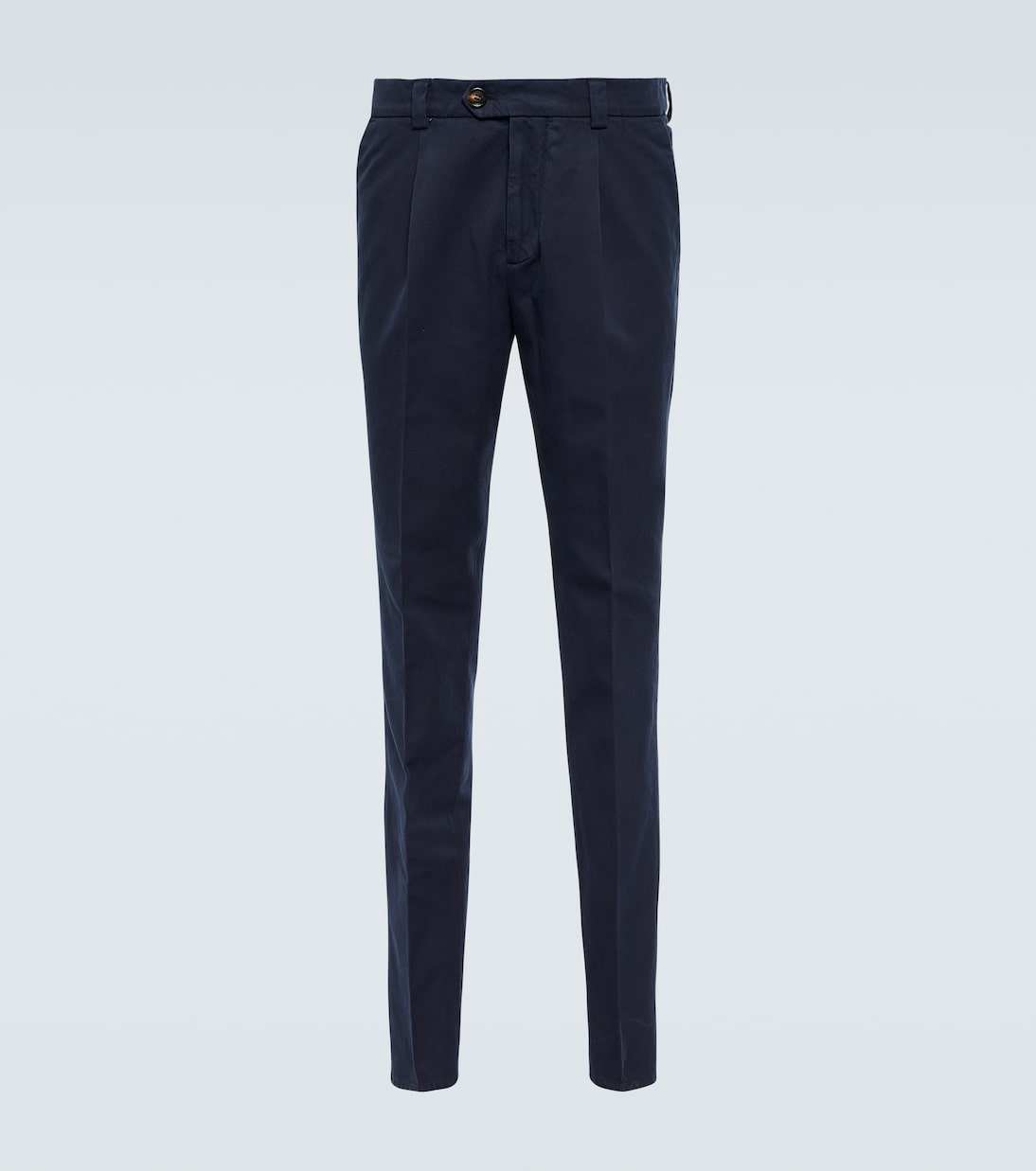 Pantalon slim en coton | Brunello Cucinelli