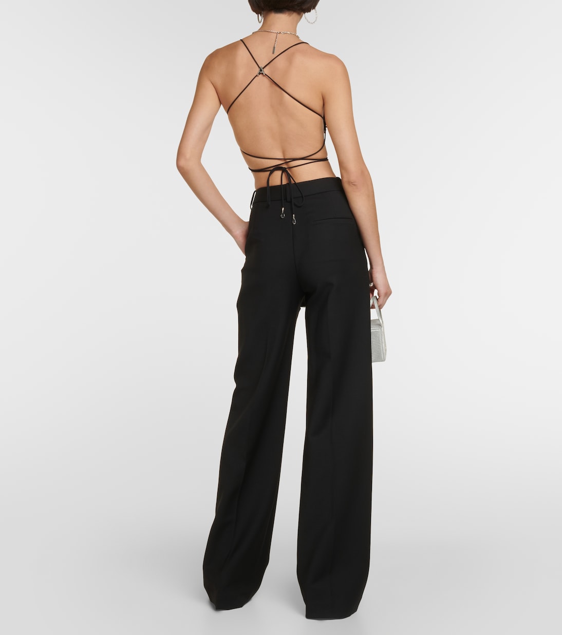 Top Butterfly con cristalli | Area