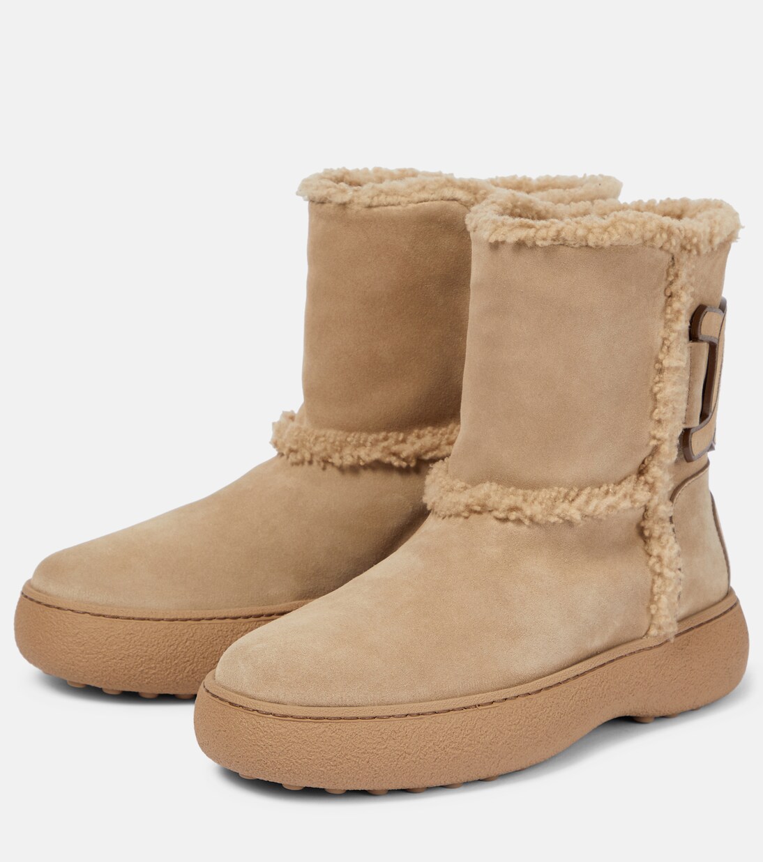 Botines de ante y borrego | Tod's