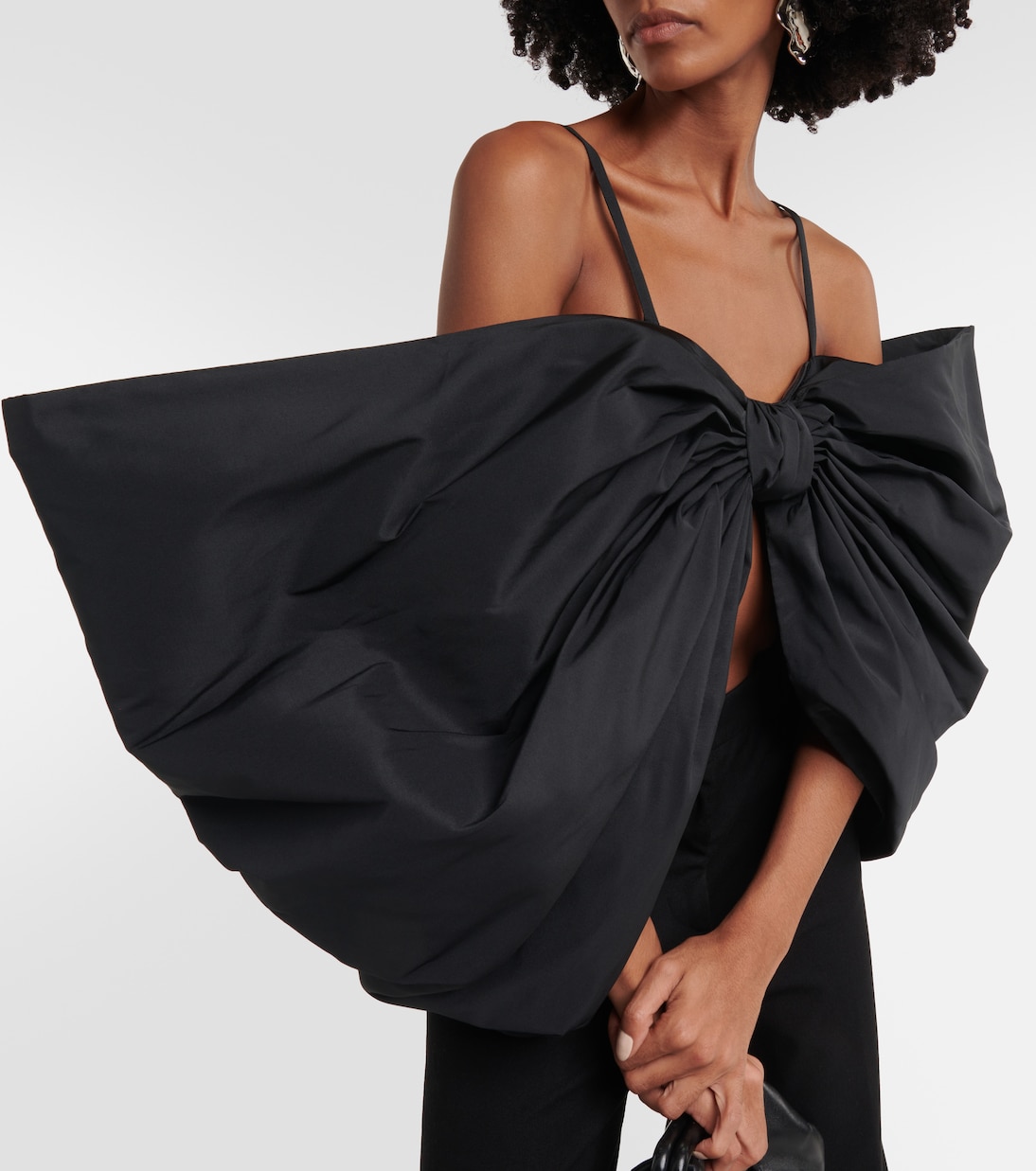 Top in taffetà con fiocco | Nina Ricci