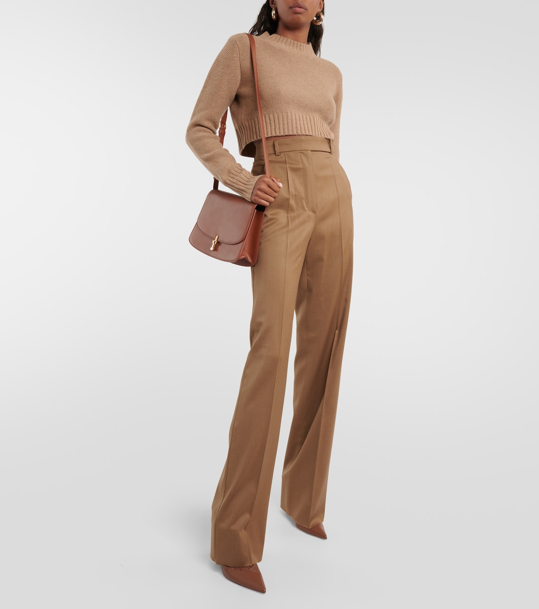 Jersey cropped Kaya de cachemir | Max Mara