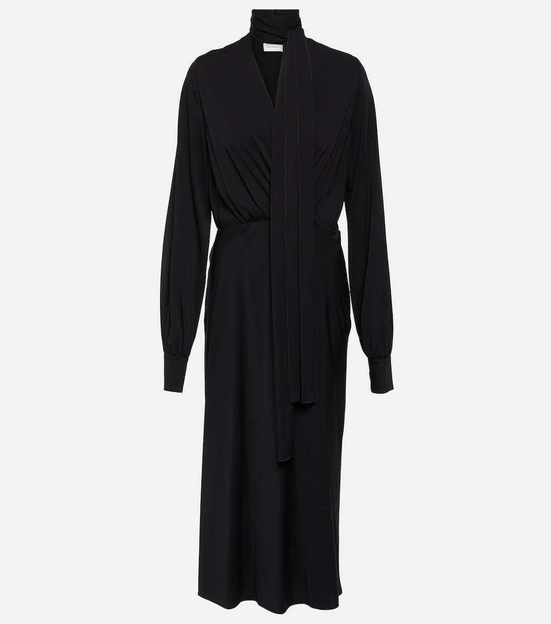 Abito midi Disegno in crêpe di seta | Sportmax