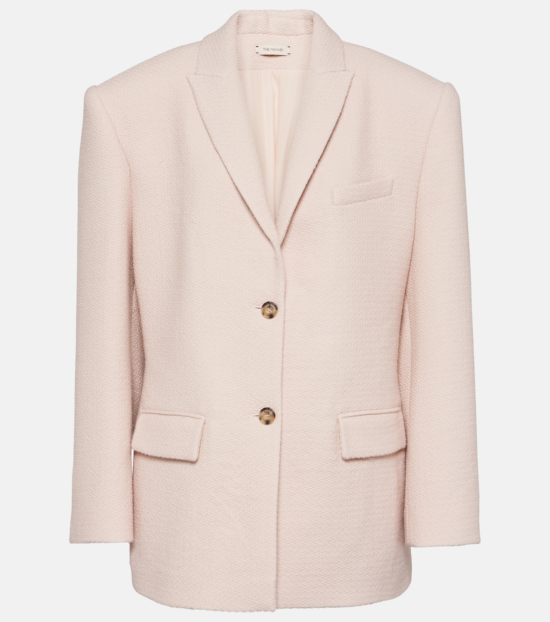 Jafr wool-blend blazer | The Mannei