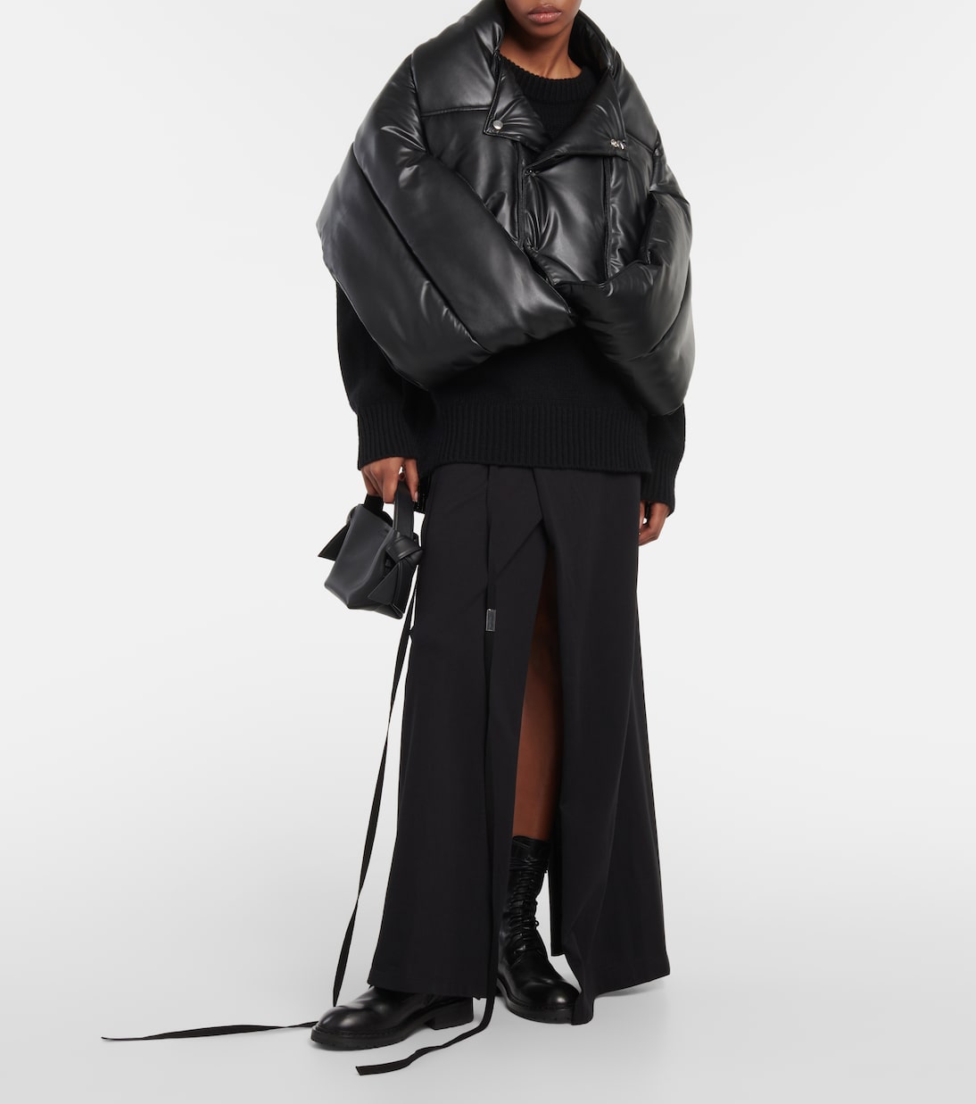 Veste bomber en cuir synthétique | Junya Watanabe