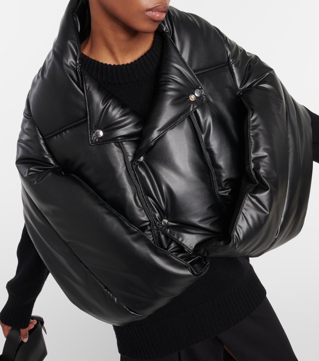 Veste bomber en cuir synthétique | Junya Watanabe