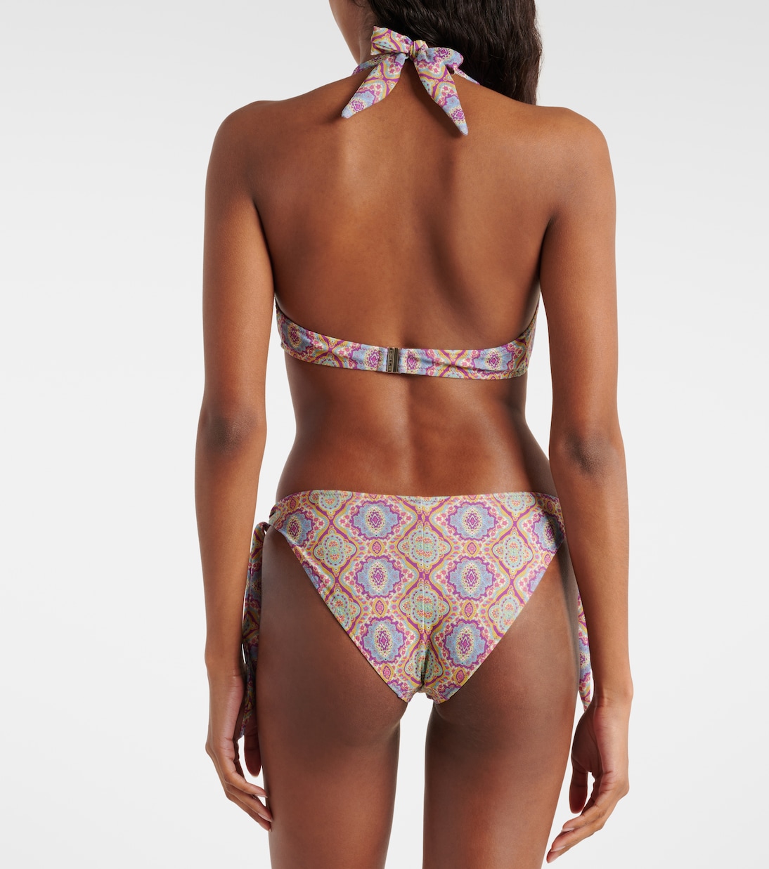 Bikini con stampa e scollo all’americana | Etro