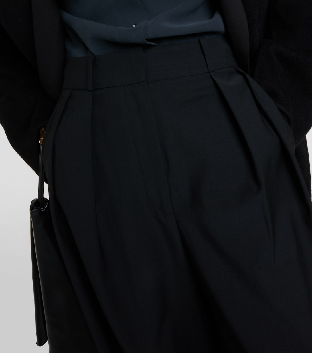 Pantalon ample Ripley à taille mi-haute | The Frankie Shop