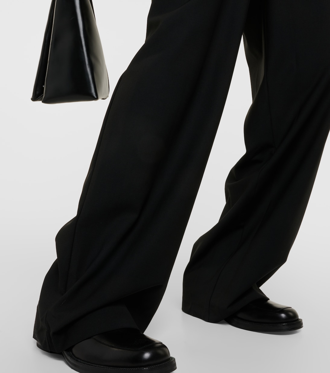 Pantalon ample Ripley à taille mi-haute | The Frankie Shop