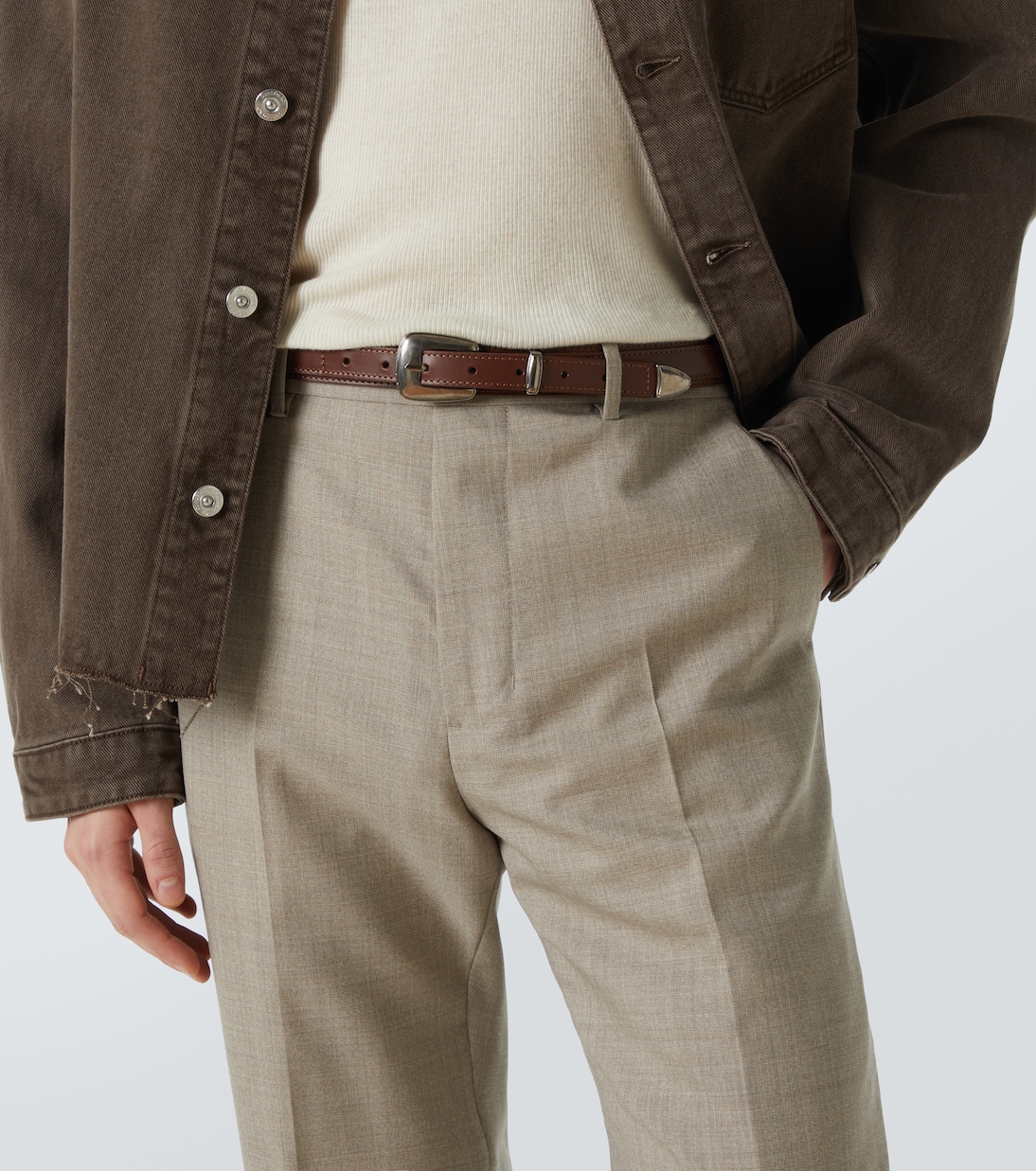 Gürtel aus Leder | Lemaire