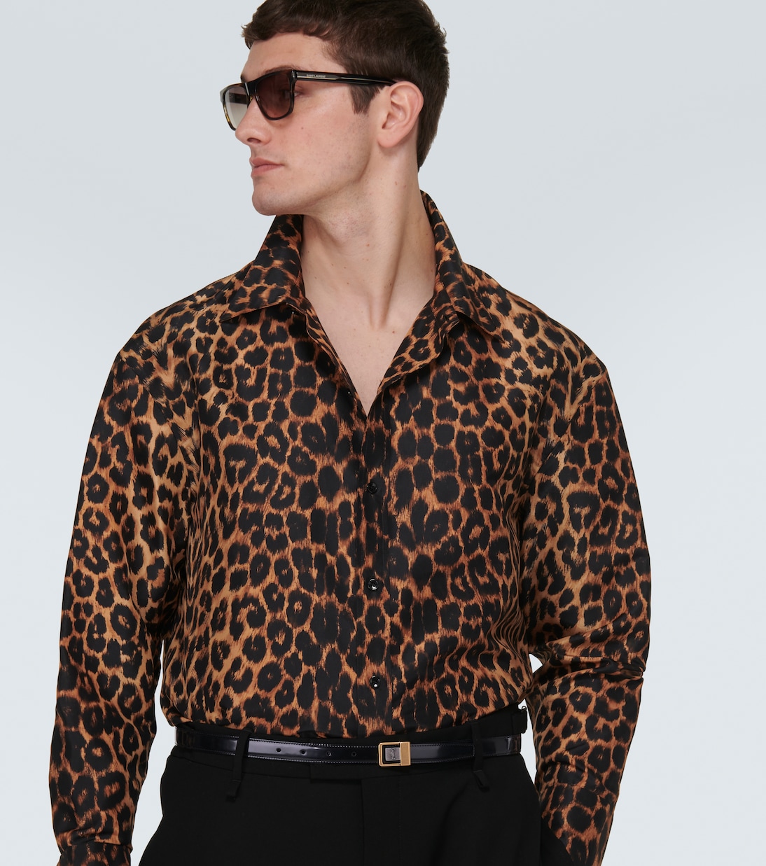 Gürtel La 66 aus Leder | Saint Laurent
