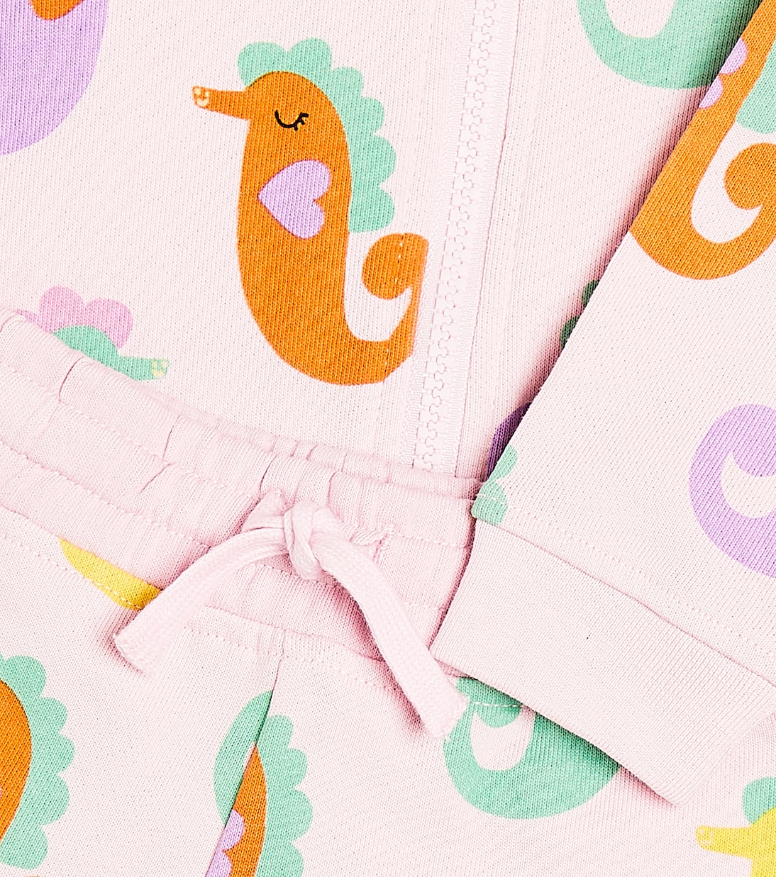 Bebé - set de sudadera y shorts de algodón | Stella McCartney Kids