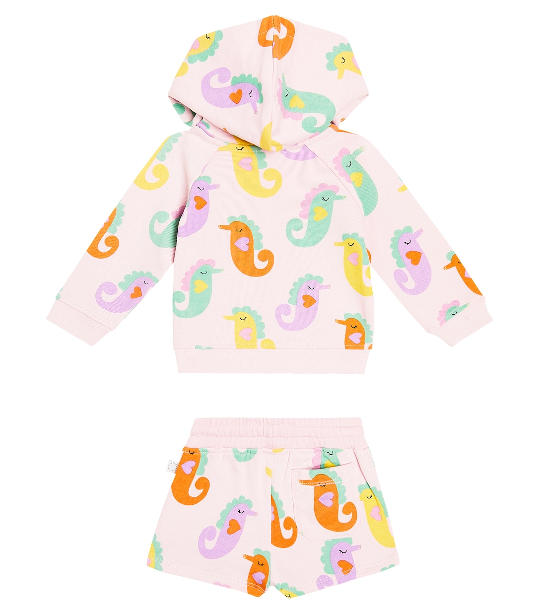 Bebé - set de sudadera y shorts de algodón | Stella McCartney Kids