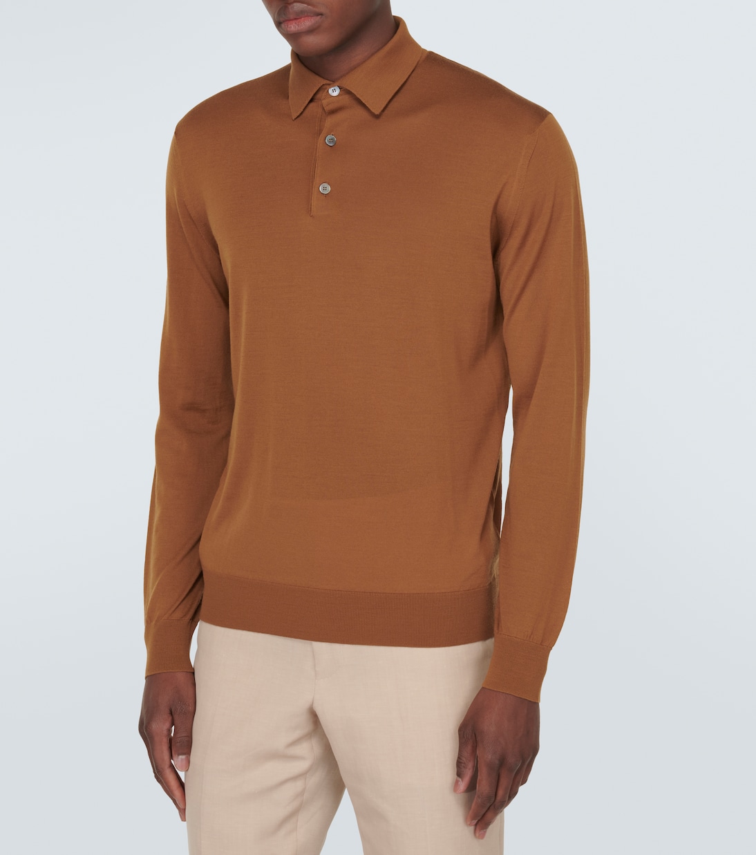 Wool polo sweater | Zegna
