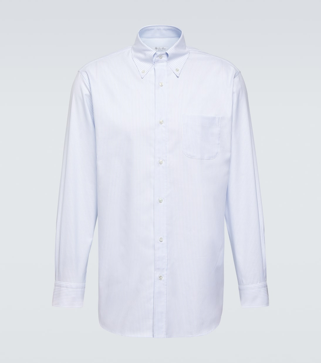 Camicia Oxford Agui in cotone a righe | Loro Piana