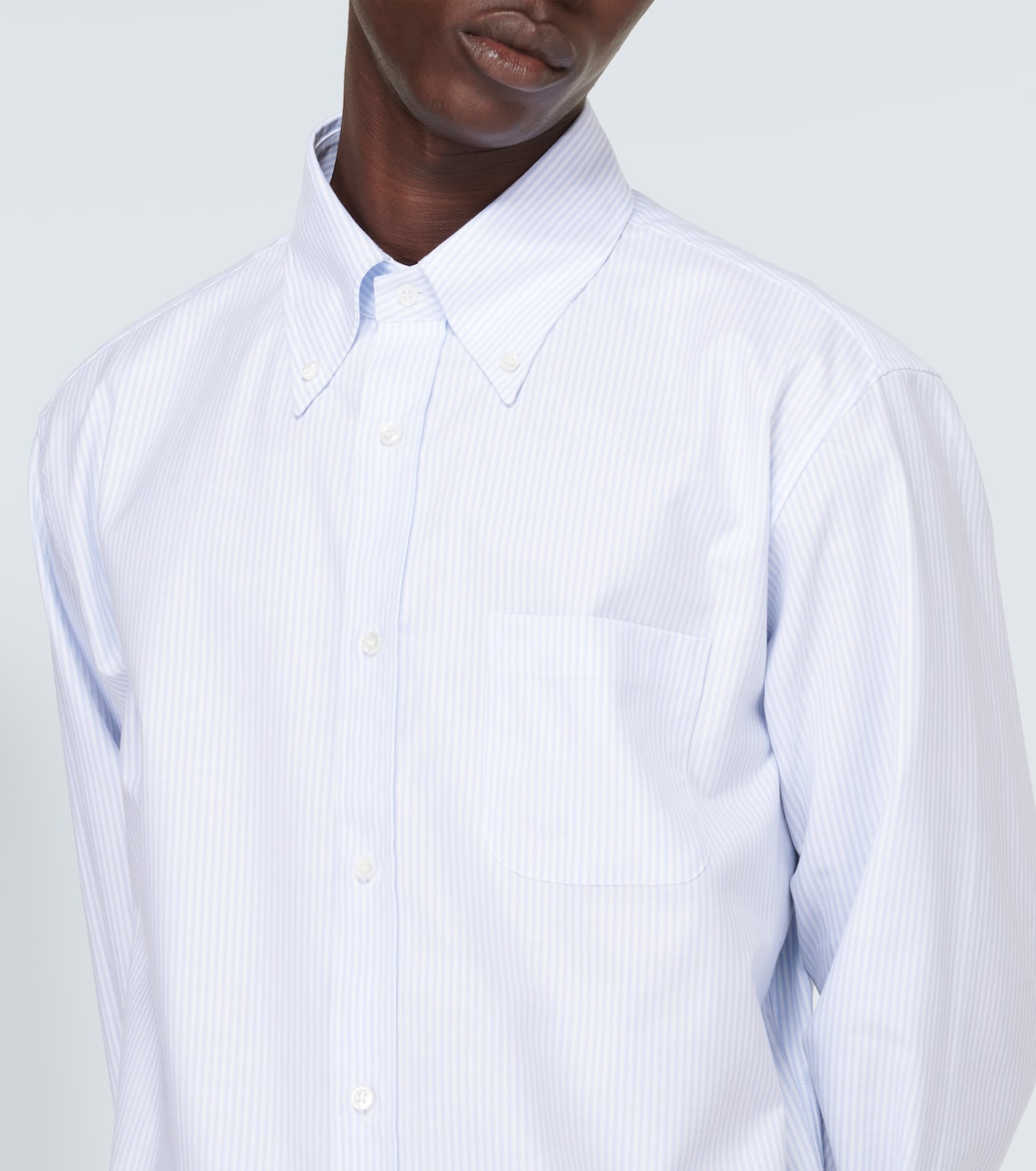 Camicia Oxford Agui in cotone a righe | Loro Piana