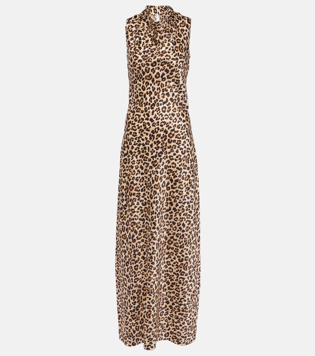 Kura leopard-print silk-blend maxi dress | Veronica Beard