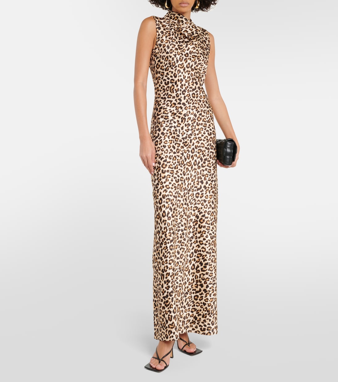 Kura leopard-print silk-blend maxi dress | Veronica Beard