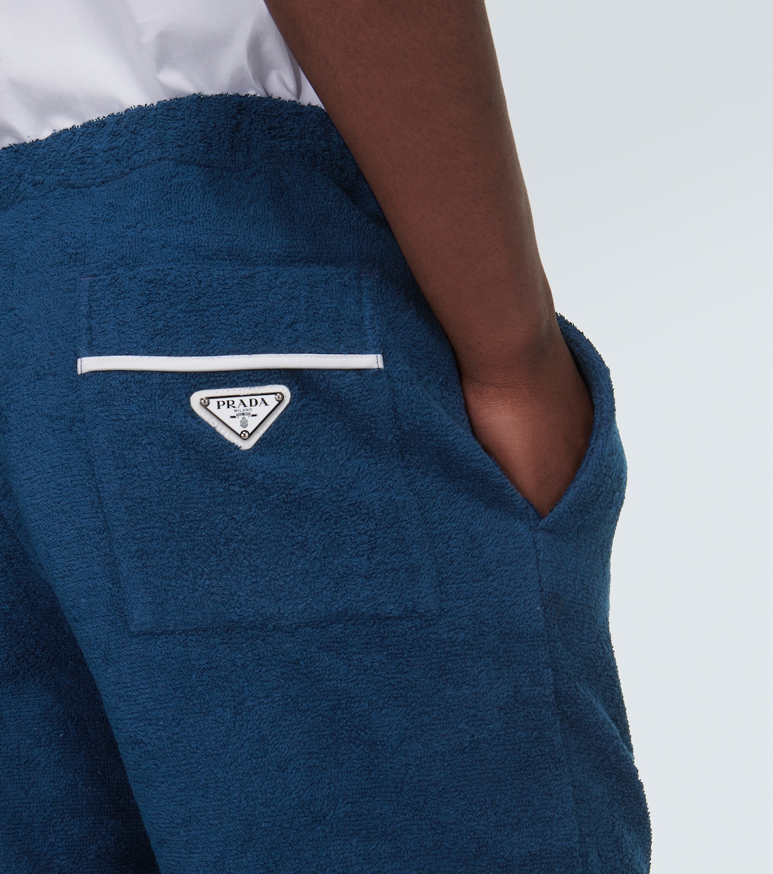Shorts aus Frottee | Prada