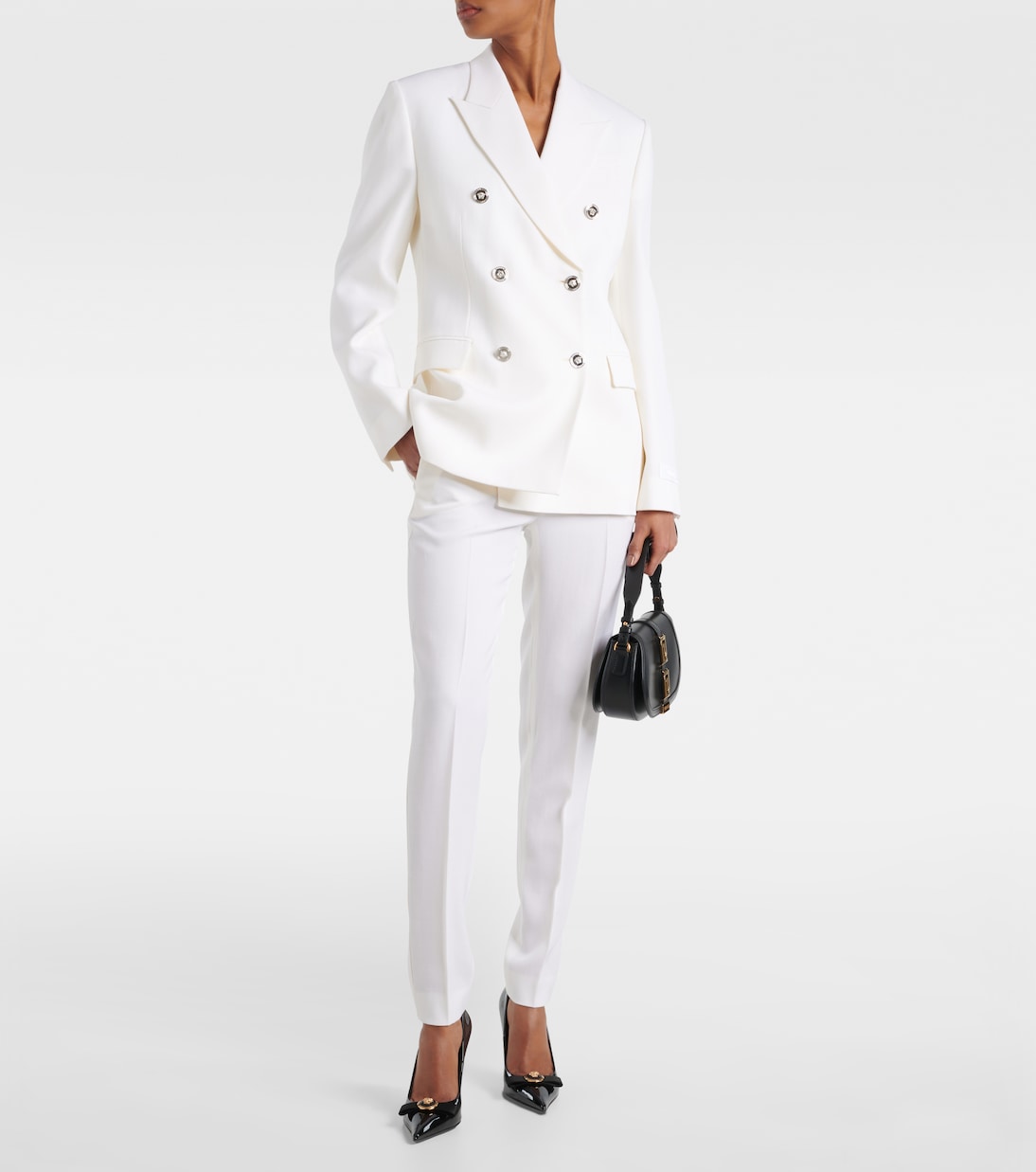 Blazer in lana vergine | Versace