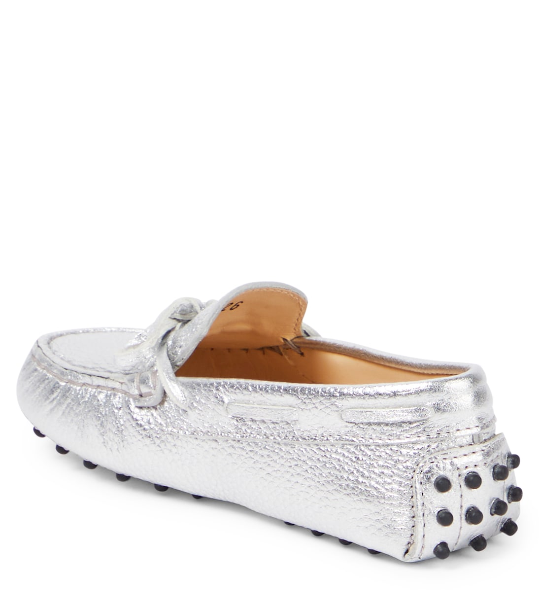 Mocassini Gommino in pelle metallizzata | Tod's Junior