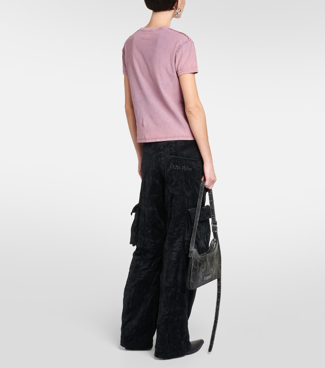T-shirt imprimé en coton | Acne Studios