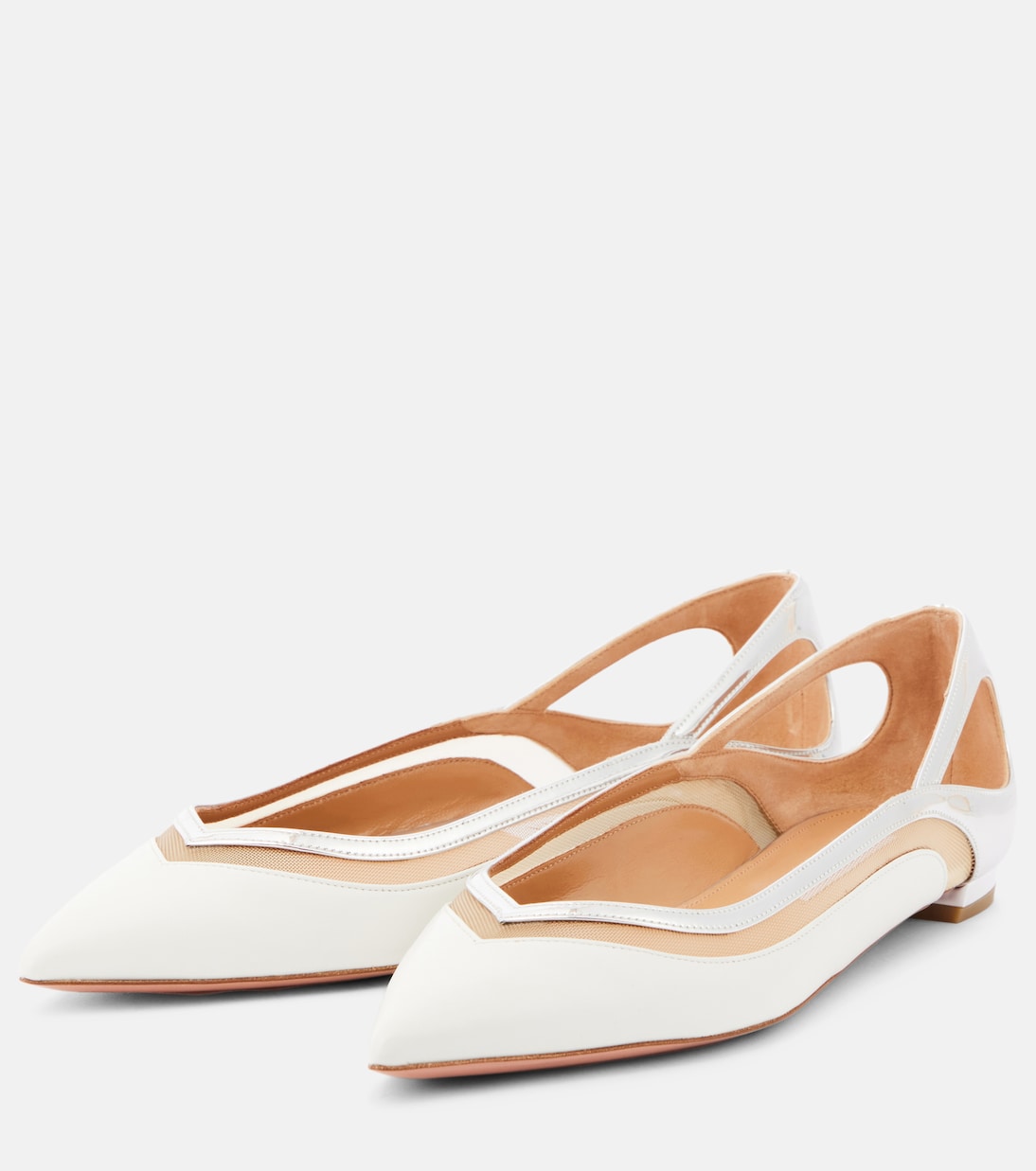 Ballerine Cinemax in pelle | Aquazzura