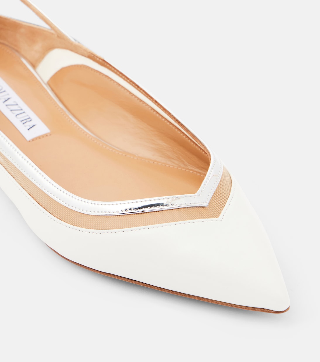 Ballerine Cinemax in pelle | Aquazzura
