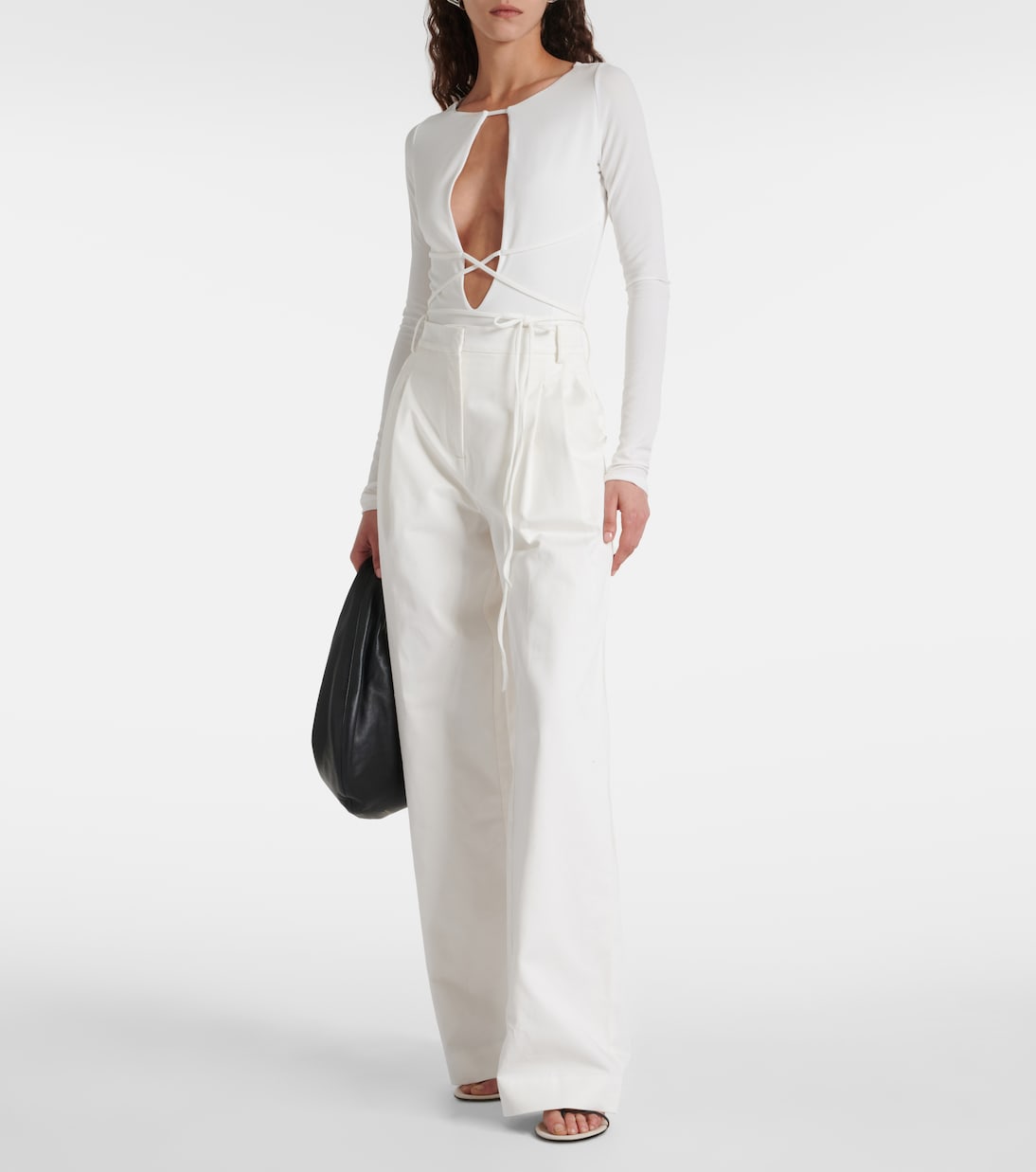 Pantaloni a gamba larga Liza a vita alta | Tove