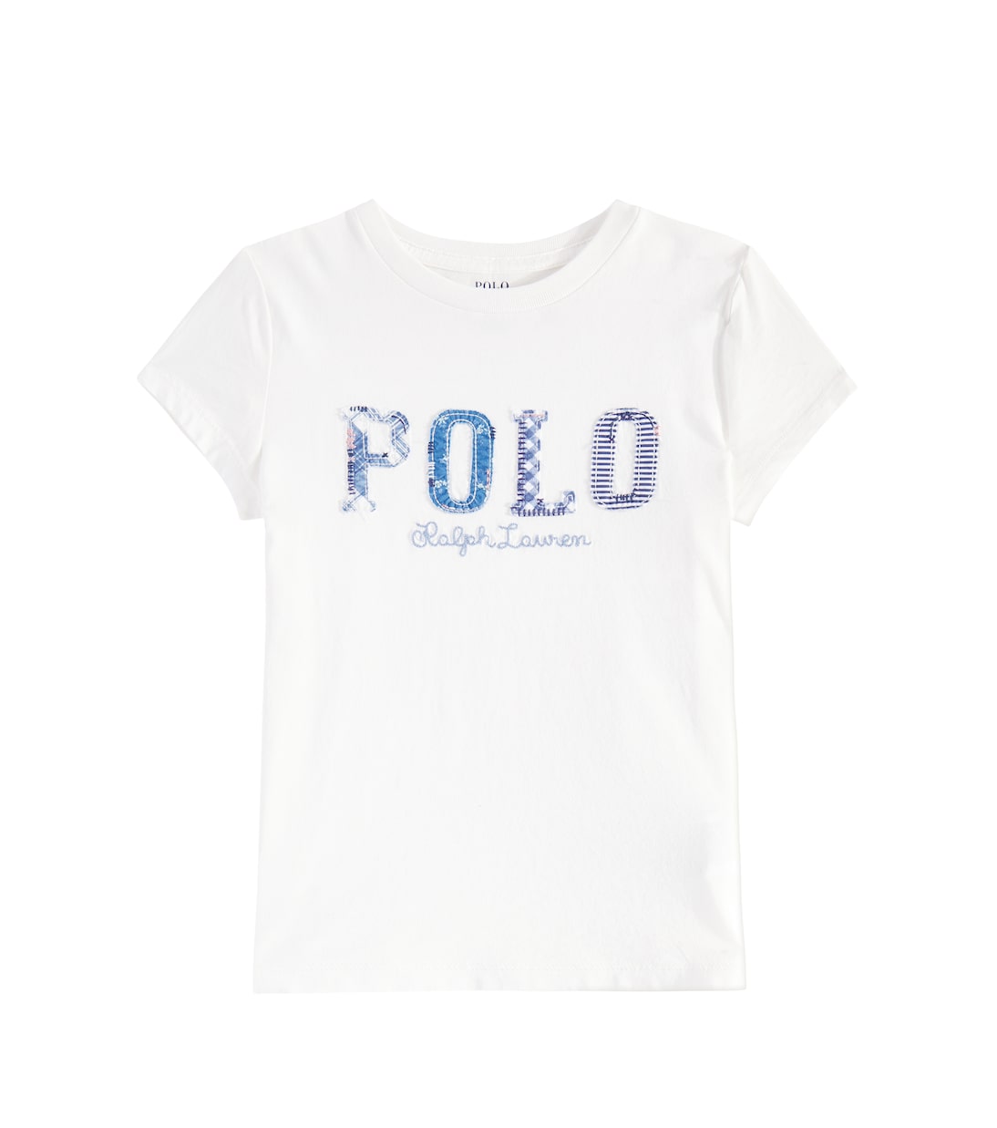 T-shirt in jersey di cotone con stampa | Polo Ralph Lauren Kids