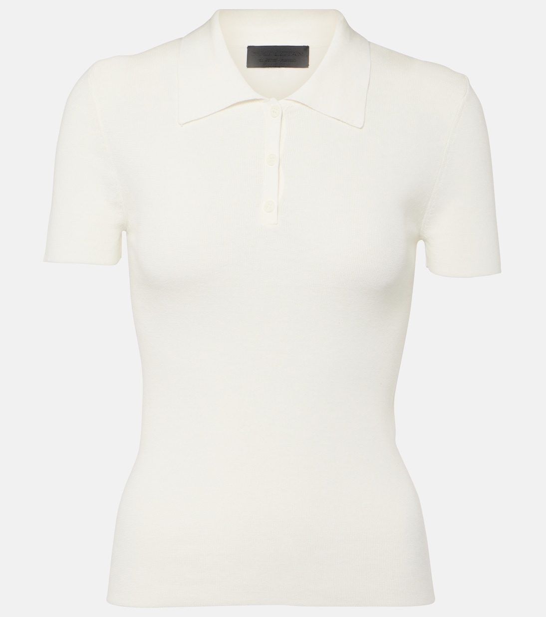 Polo in maglia a coste di cotone | Nili Lotan
