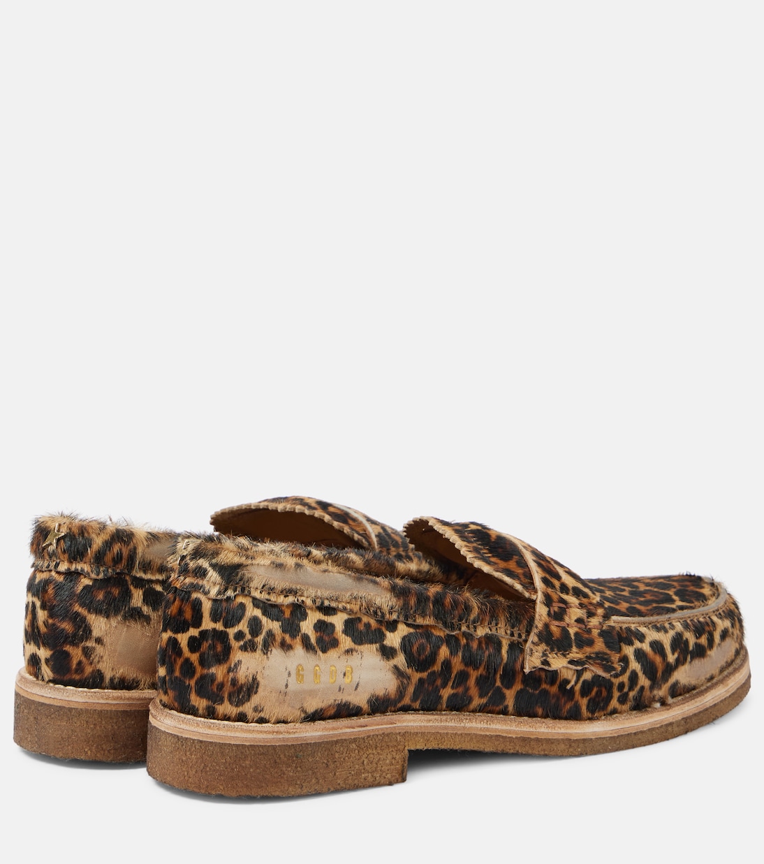 Mocasines penny Jerry de pelo de becerro | Golden Goose