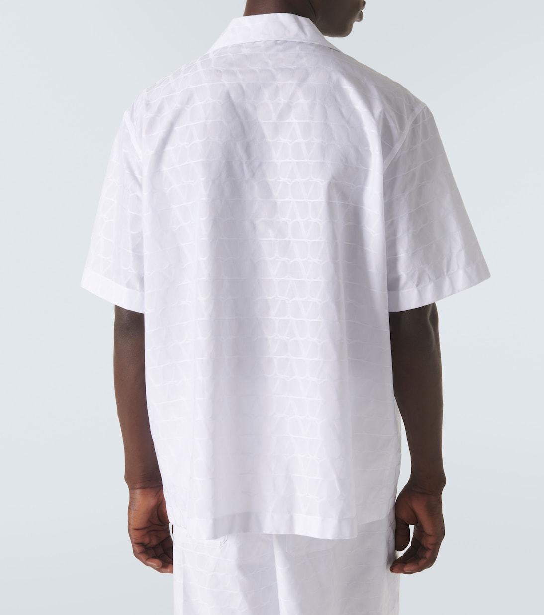 Oversize-Hemd aus Baumwollpopeline | Valentino