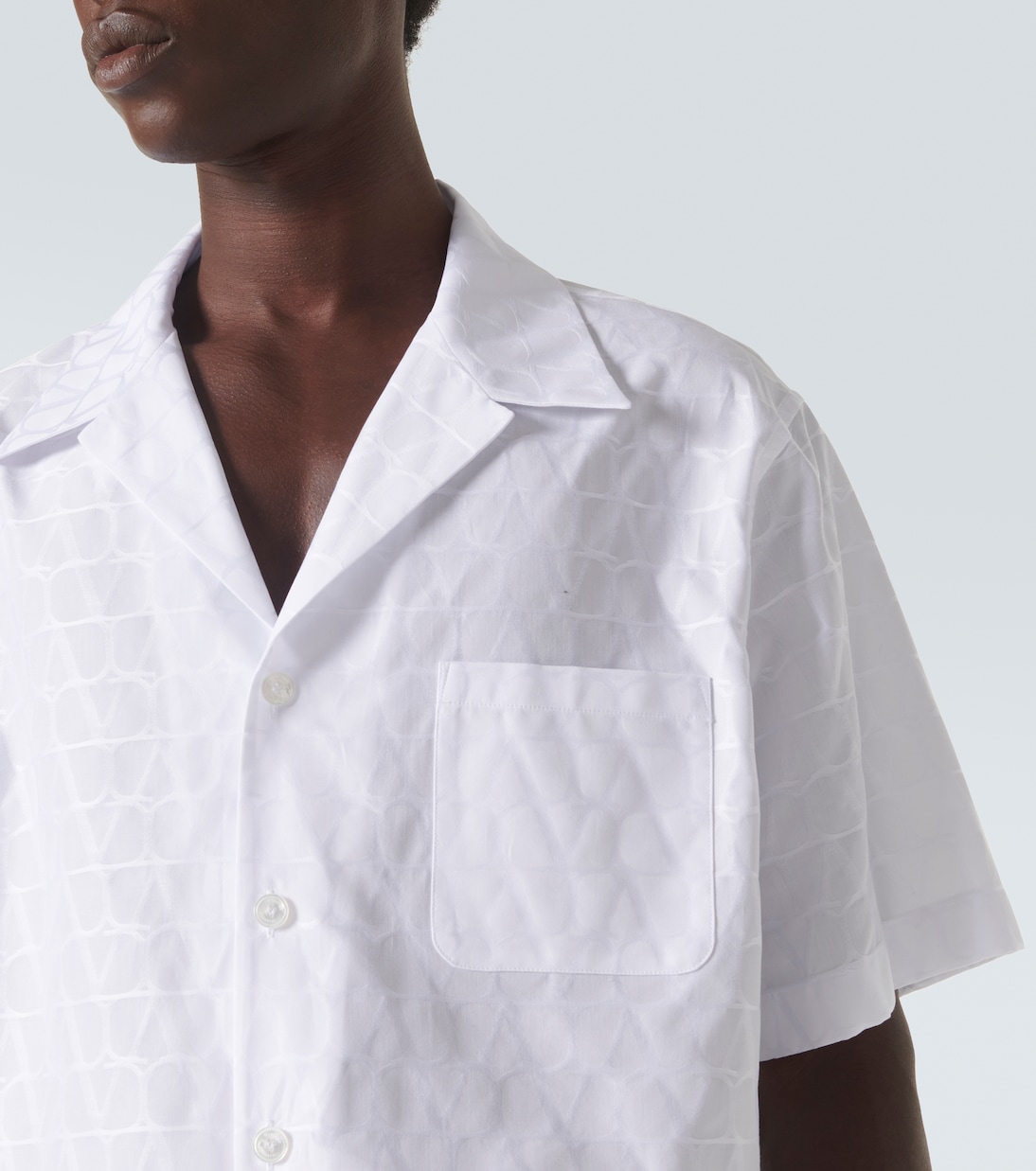 Oversize-Hemd aus Baumwollpopeline | Valentino
